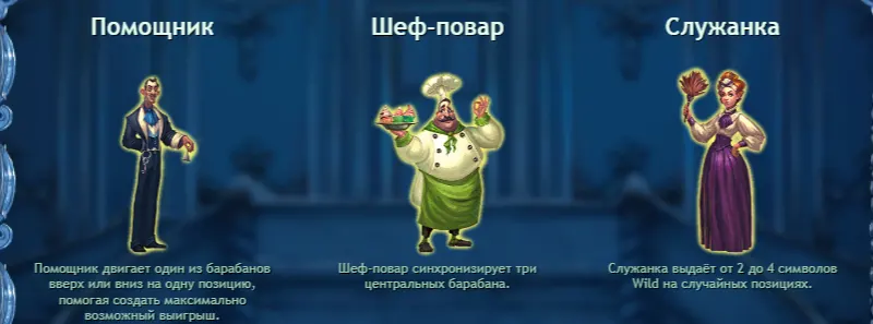 Герои игрового автомата Красавиця и Чудовище.