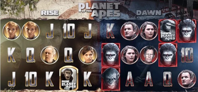 Игровой автомат Planet of the Apes. 