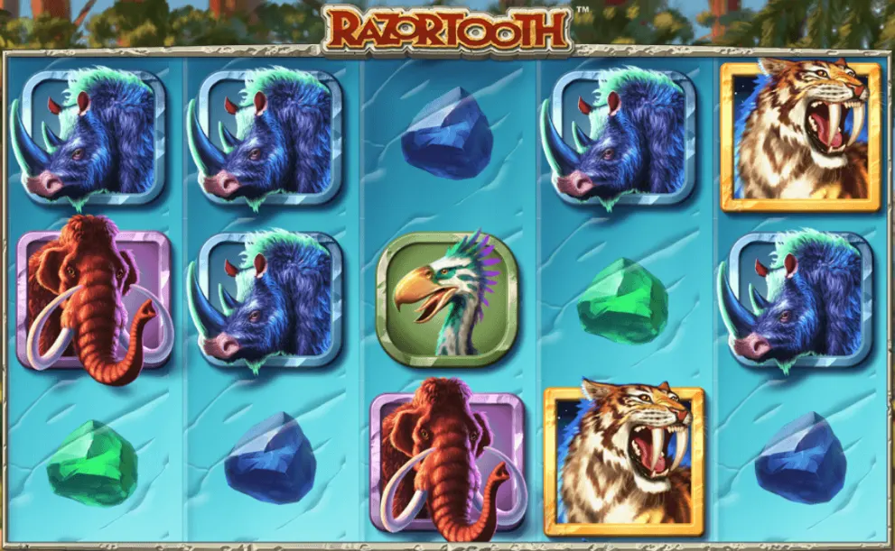 Игровой автомат Razortooth от Quickspin. 