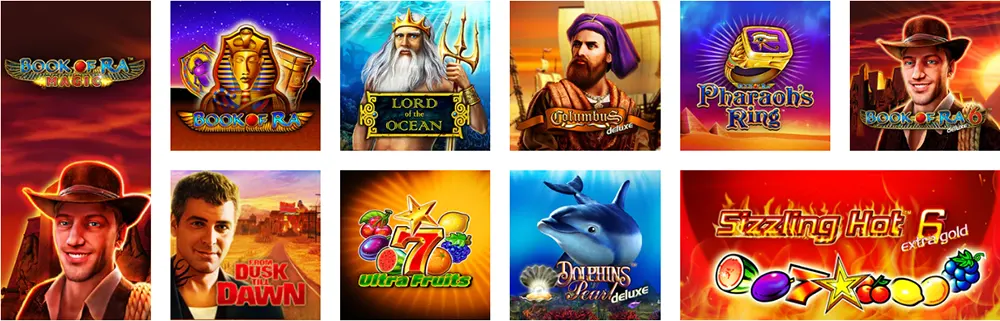 Игровые автоматы онлайн казино Fenikss. 